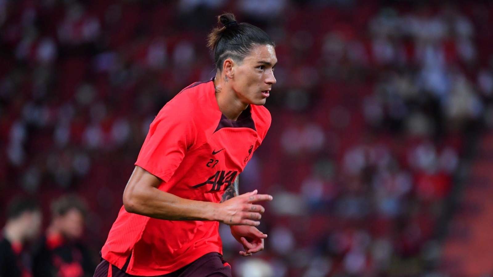 中展现出对 中展现出对